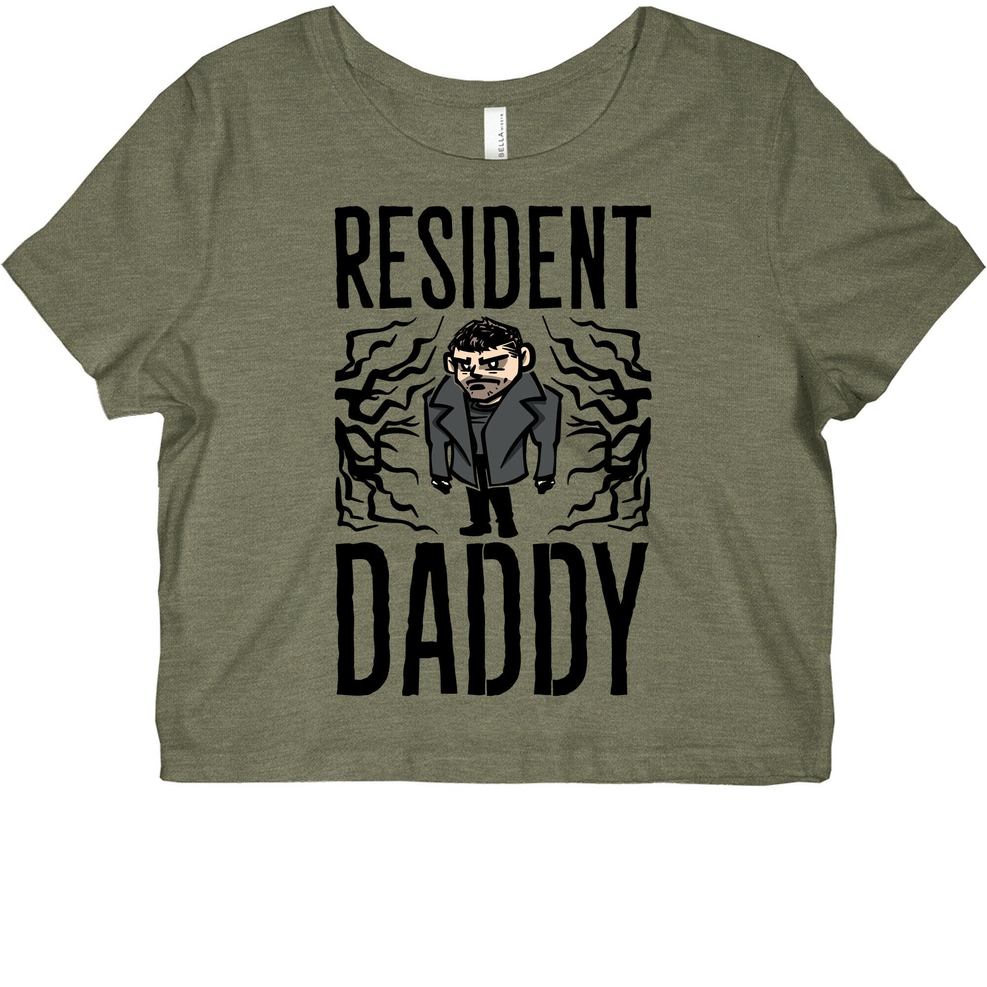 Resident Daddy Parody Graphic Baby Tee
